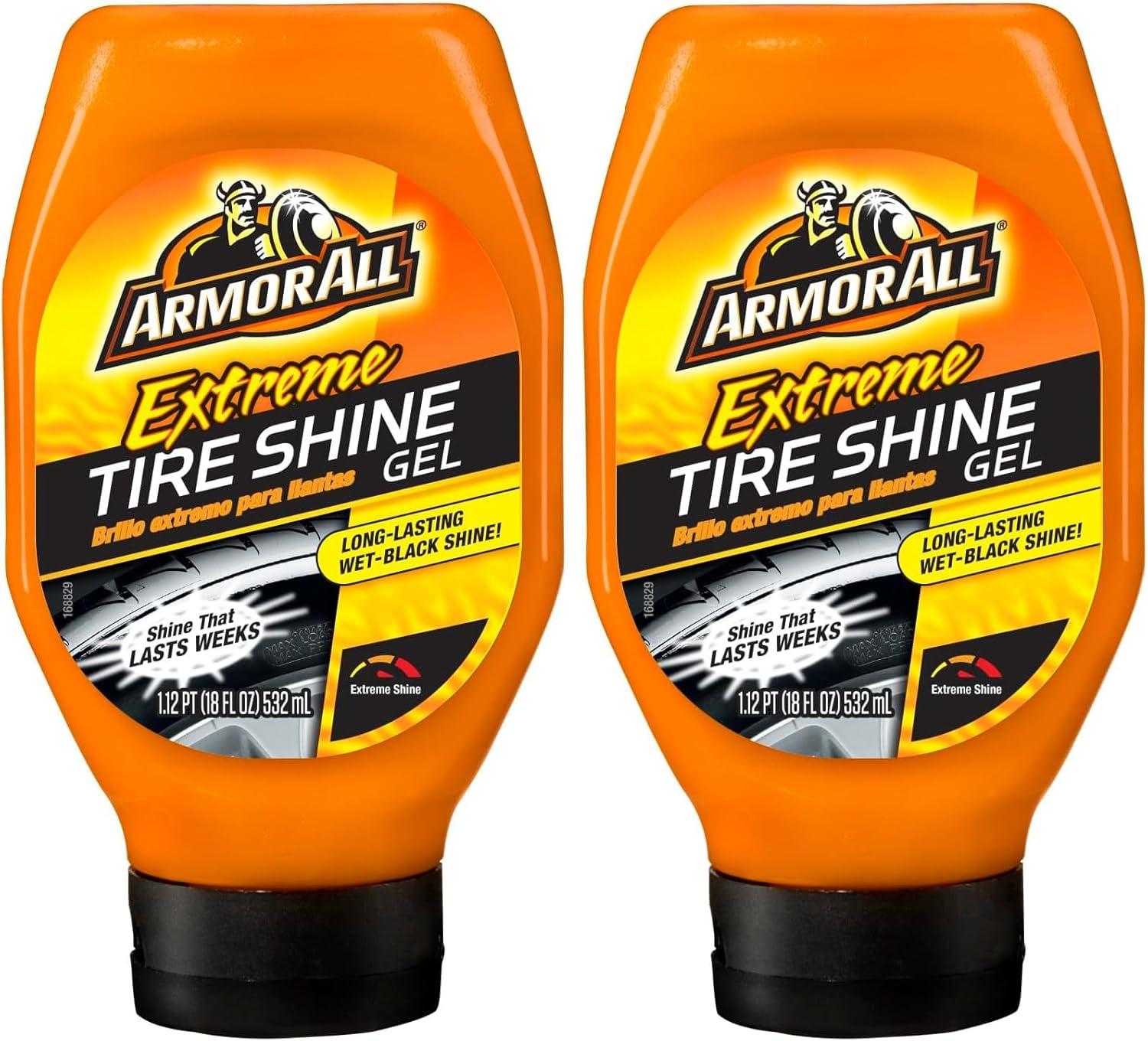 image:imageArmor All Extreme Tire Shine Gel by Armor All Tire Shine for Restoring Color and Tire Protection 18 Fl OzTire Shine Gel