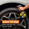 image:imageArmor All Tire Shine OneStep Tire Shine Spray for Precise Even Shine and Minimal Overspray  2 Count6Pack Tire Shine
