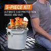 image:imageArmor All Complete Ceramic Exterior Car Cleaner Car Care Kit Keeps Car Fresh and New IncludesLeather Cleaning Wipes Tire Coating Spray Wheel Cleaner Car Wash and Glass Cleaner 5 Count