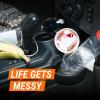 image:imageArmor All Interior Car Cleaning Wipes Kit Disinfects Protects and Cleans Car Interiors Includes Leather Care Wipes Glass Wipes Disinfectant Wipes and Protectant Wipes 4 CountCar Cleaning Kit