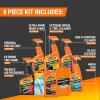 image:imageArmor All Premier Car Care Kit Includes Car Wax amp Wash Kit Glass Cleaner Car Air Freshener Tire amp Wheel Cleaner 8 Piece Kit