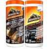 image:imageArmor All Interior Car Cleaning Wipes Kit Disinfects Protects and Cleans Car Interiors Includes Leather Care Wipes Glass Wipes Disinfectant Wipes and Protectant Wipes 4 CountInterior Care Wipes