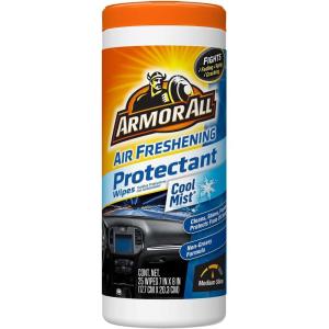 image:imageArmor All Car Interior Cleaner Wipes  Car Cleaning Wipes with Orange Cleans Dirt and Dust in Cars Trucks and Motorcycles 25 Count25 Count Pack of 1