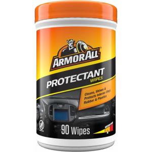 image:imageArmor All Car Interior Protectant Wipes 90 Count Canister UV Protectant for Vinyl Rubber Plastic Trim and Dashboards90 Count Pack of 1