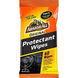 image:imageArmor All Car Protectant Wipes Interior Car Wipes with UV Protection Against Cracking and Fading 60 WipesProtectant 360 Count