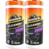 image:imageArmor All Interior Car Cleaning Wipes 25 Count Canister Powerful Cleaning for Dashboards Vinyl Clear Plastics Carpet and Fabric25 Count Pack of 2