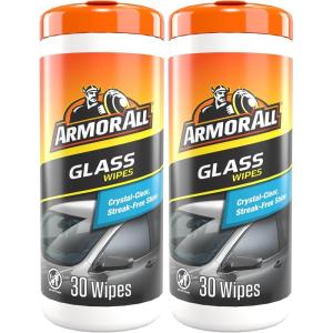 image:imageArmor All Car Glass Wipes Auto Glass Cleaner for Film and Grime 30 Count30 Count Pack of 2