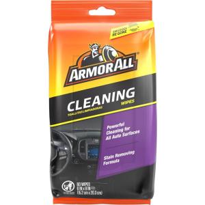 image:imageArmor All Car Interior Cleaner Wipes Interior Cleaning Wipes for Cars Trucks Motorcycles 60 Each60 Count Pack of 1