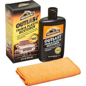 image:imageArmor All Outlast Car Trim amp Plastic Cleaner  Cleans Cars Trucks and Motorcycles 8 Oz8 Ounce Pack of 6  Cloth