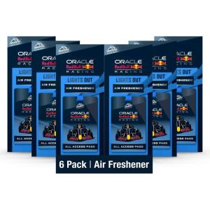 image:imageArmor All Podium Series Hanging Car Air Freshener All Access Pass Lights Out Scent 6 Pack RacingInspired Auto Air Freshener With LongLasting Fragrance
