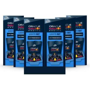 image:imageArmor All Podium Series Hanging Car Air Freshener Logo Car Lights Out Scent 6 Pack RacingInspired Auto Air Freshener Developed in Collaboration With Oracle Red Bull Racing