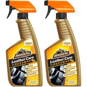 image:imageArmor All Car Leather Cleaner Spray Beeswax Leather Care Spray for Cars Trucks Motorcycles 16 Oz Each16 Fl Oz Pack of 2