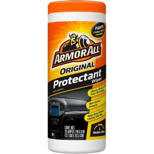 image:imageArmor All Original Protectant Wipes  Disposable Car Cleaning Wipes Renews and Revitalizes Automotive Interiors 25 count25 Count Pack of 1