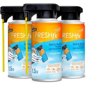image:imageArmor All Fresh FX Vent and Duct Cleaner Odor Neutralizer Tranquil Skies Scent 3 Count 5 OZ EachTranquil Skies