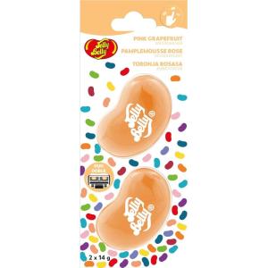 image:imageJelly Belly Duo Car Air Freshener Vent Clips TuttiFruitti Scent 2 Pack Fun and Fruity Car Vent Clips With an Iconic Jelly Bean ShapePink Grapefruit