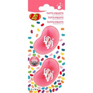 image:imageJelly Belly Duo Car Air Freshener Vent Clips TuttiFruitti Scent 2 Pack Fun and Fruity Car Vent Clips With an Iconic Jelly Bean ShapeTuttiFruitti