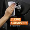 image:imageArmor All Car Disinfectant Wipes Car Cleaning Wipes for Cars Trucks Motorcycles 30 Wipes Each 3 PackDisinfectant Wipes 3pk