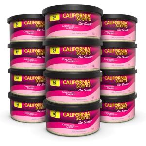 image:imageCan Air Freshener and Odor Neutralizer by California Scents Set of 12 Spillproof Cans for Home and Car Coronado Cherry 15 Oz EachCoronado Cherry