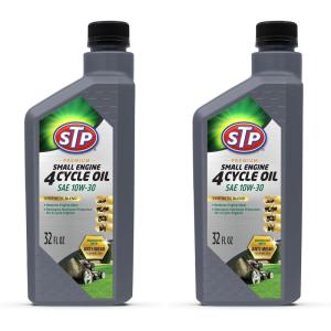 image:imageSTP Premium Small Engine 4 Cycle Oil Formula SAE10W30 Small Engine Oil Engine Care Formula Reduces Wear for Lawnmower Push Mower Tractor 32 Oz STP32 OZ Pack of 2