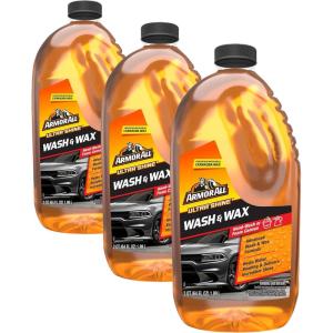 image:imageArmor All Ultra Shine Car Wash and Car Wax by Armor All Cleaning Fluid for Cars Trucks Motorcycles 64 Fl Oz Each64 Fluid Ounces Pack of 3